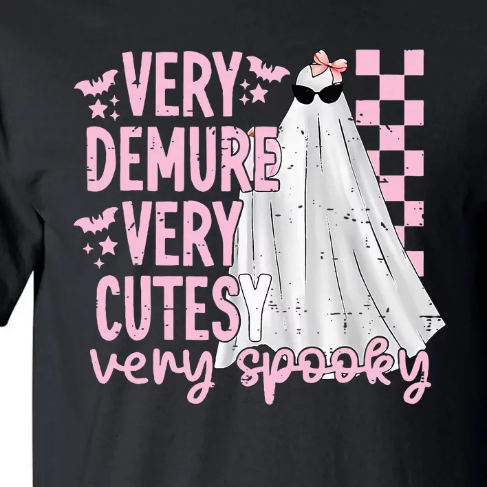 Halloween Very Demure Very Cutesy Very Spooky Tall T-Shirt