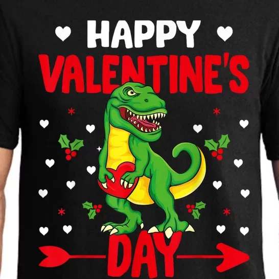 Happy ValentineS Day Dinosaur Happy ValentineS Day Outfits Pajama Set