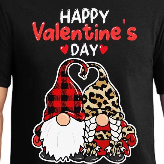 Happy Valentine's Day Gnomes Couple Valentines Day Love Happy Pajama Set