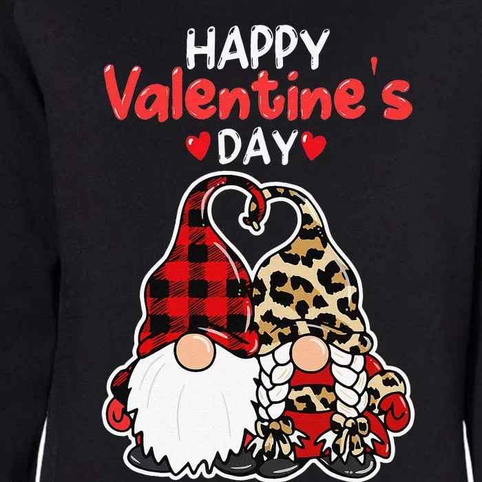 Happy Valentine's Day Gnomes Couple Valentines Day Love Happy Womens California Wash Sweatshirt