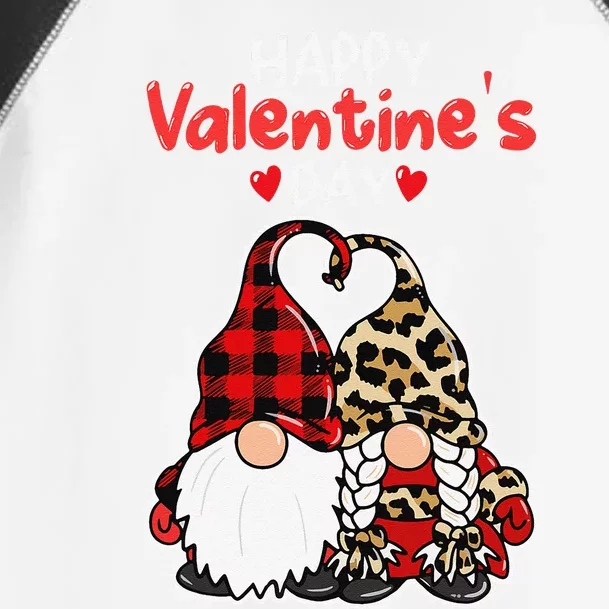 Happy Valentine's Day Gnomes Couple Valentines Day Love Happy Toddler Fine Jersey T-Shirt