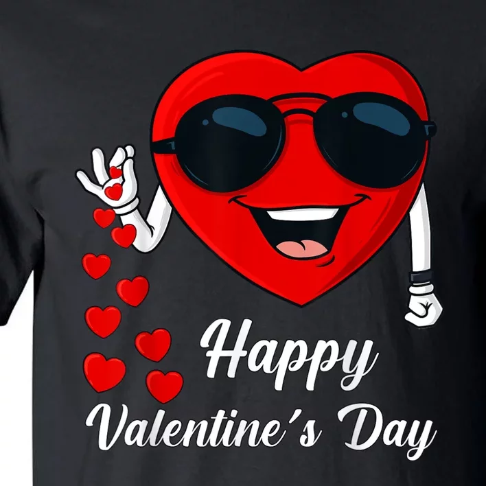 Happy Valentines Day Cute Heart Bae Funny Salting Hearts Tall T-Shirt