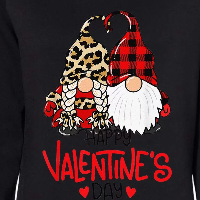 Happy Valentine's Day Gnomes Couple Valentines Day Love Womens California Wash Sweatshirt