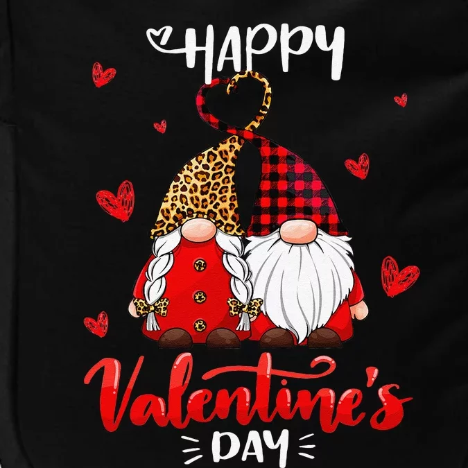 Happy Valentine's Day Gnomes Couple Valentines Day Women Impact Tech Backpack