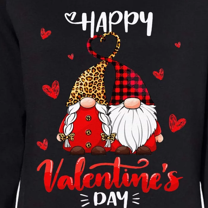 Happy Valentine's Day Gnomes Couple Valentines Day Women Womens California Wash Sweatshirt