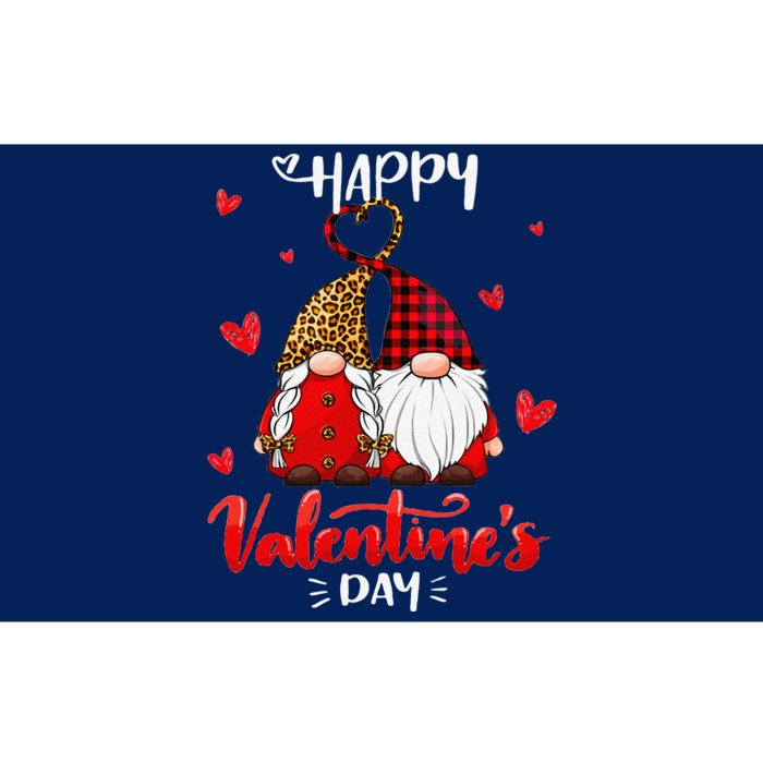 Happy Valentine's Day Gnomes Couple Valentines Day Bumper Sticker