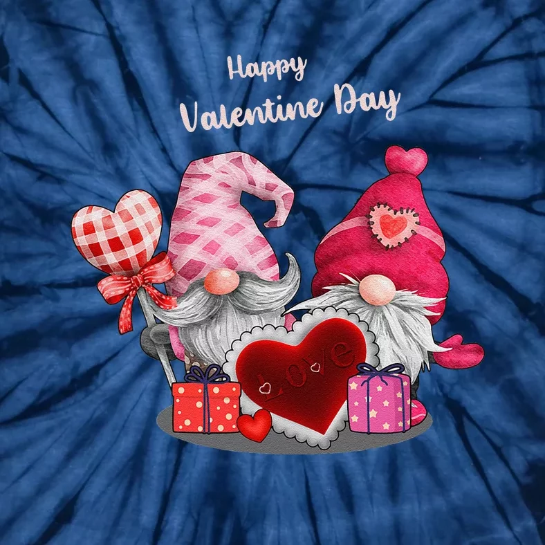 Happy Valentines Day Gnomes Heart Valentine Day For Tie-Dye T-Shirt