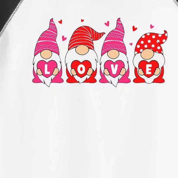 Happy Valentines Day Gnomes Love Matching Couples Toddler Fine Jersey T-Shirt