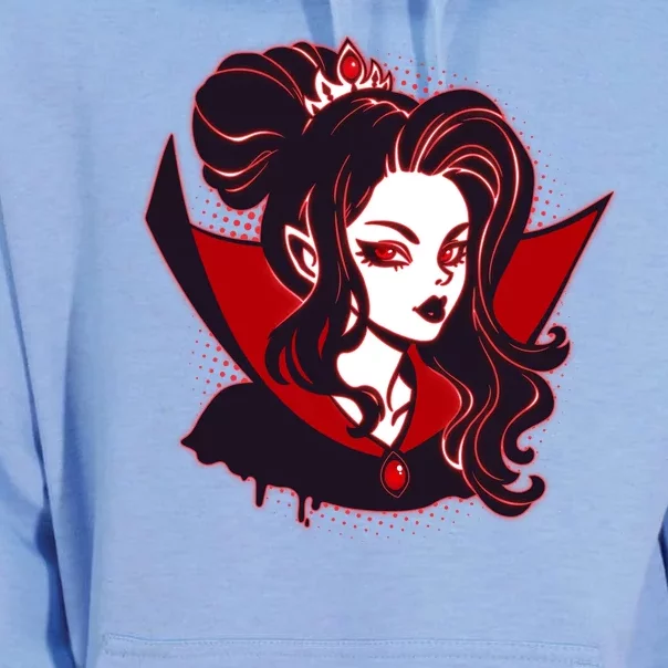 Halloween Dracula Vampire Princess Unisex Surf Hoodie