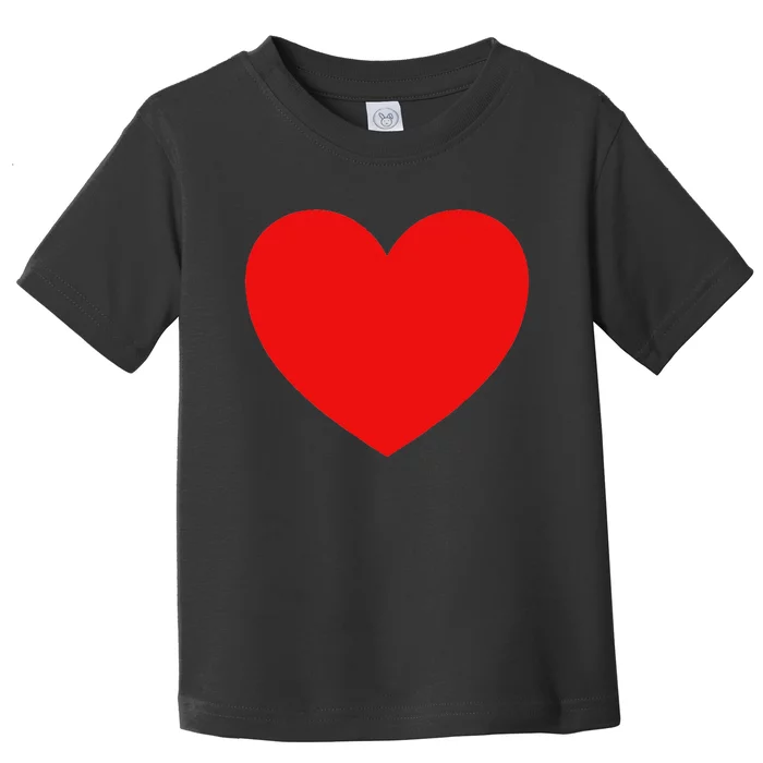 Heart Valentines Day Graphic Novelty Love Heart Toddler T-Shirt