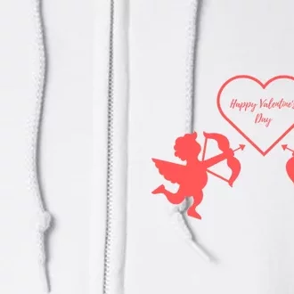 Happy ValentineS Day Full Zip Hoodie