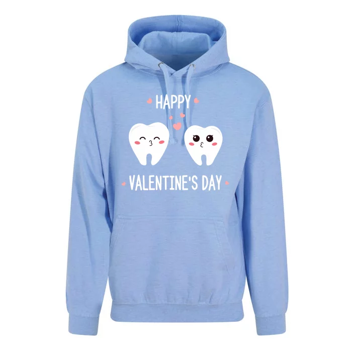 Happy Valentines Day Cute Teeth Dental Life Dental Hygienist Cute Gift Unisex Surf Hoodie