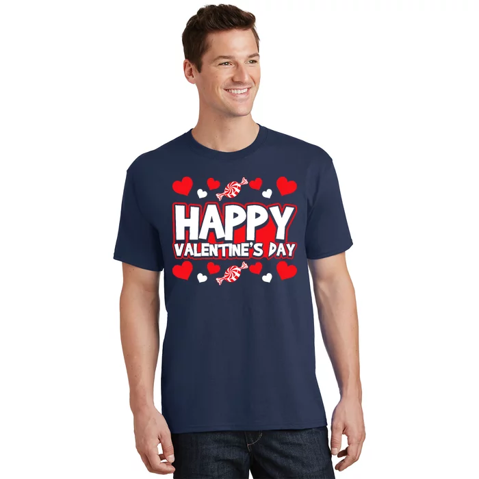 Happy Valentines Day Romantic Holiday February 14 T-Shirt