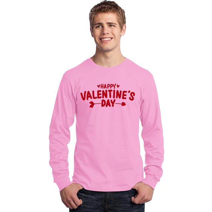 Happy Valentines Day Cute Holiday Gift Long Sleeve Shirt