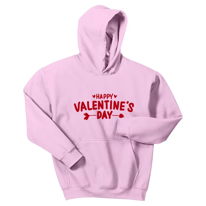 Happy Valentines Day Cute Holiday Gift Kids Hoodie