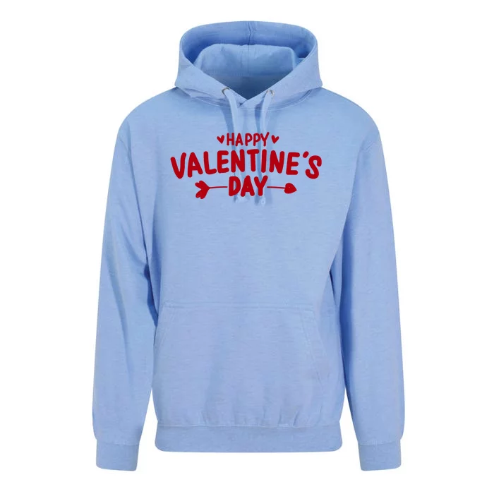 Happy Valentines Day Cute Holiday Gift Unisex Surf Hoodie