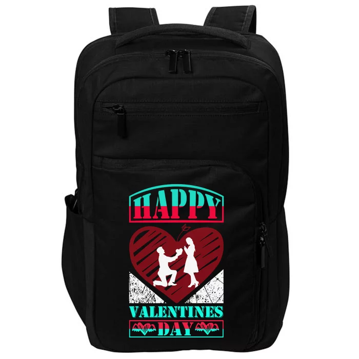 Happy Valentines Day Impact Tech Backpack