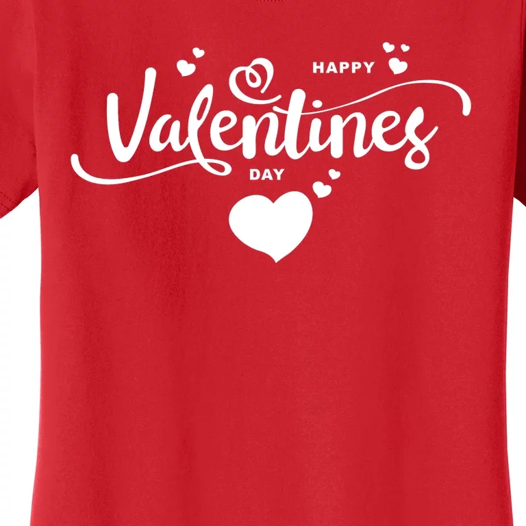 Happy Valentines Day Cute Romantic Women's T-Shirt