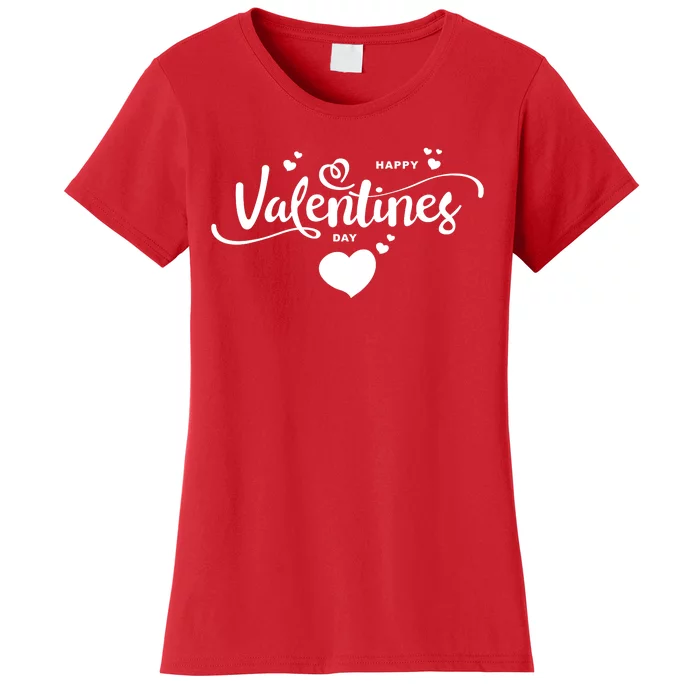 Happy Valentines Day Cute Romantic Women's T-Shirt