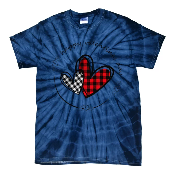 Happy Valentines Day Valentine's Day Gifts For Couples Tie-Dye T-Shirt