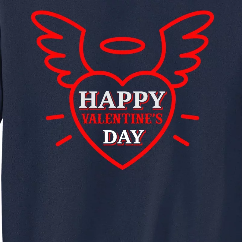 Happy Valentines Day Tall Sweatshirt