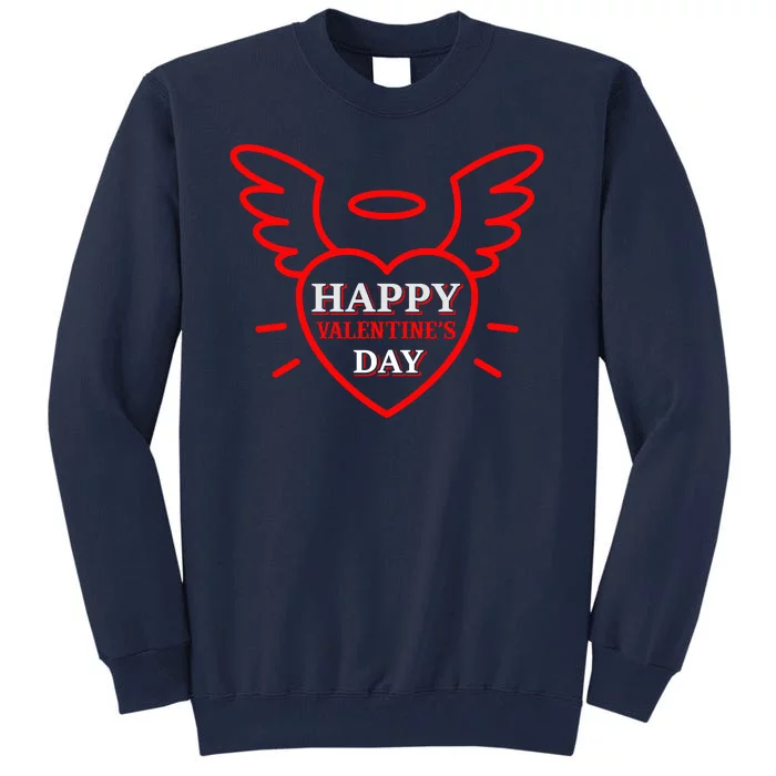 Happy Valentines Day Tall Sweatshirt