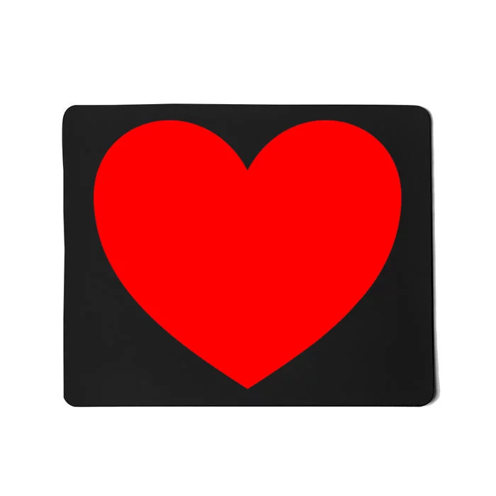 Heart Valentines Day Graphic Novelty Love Heart Mousepad