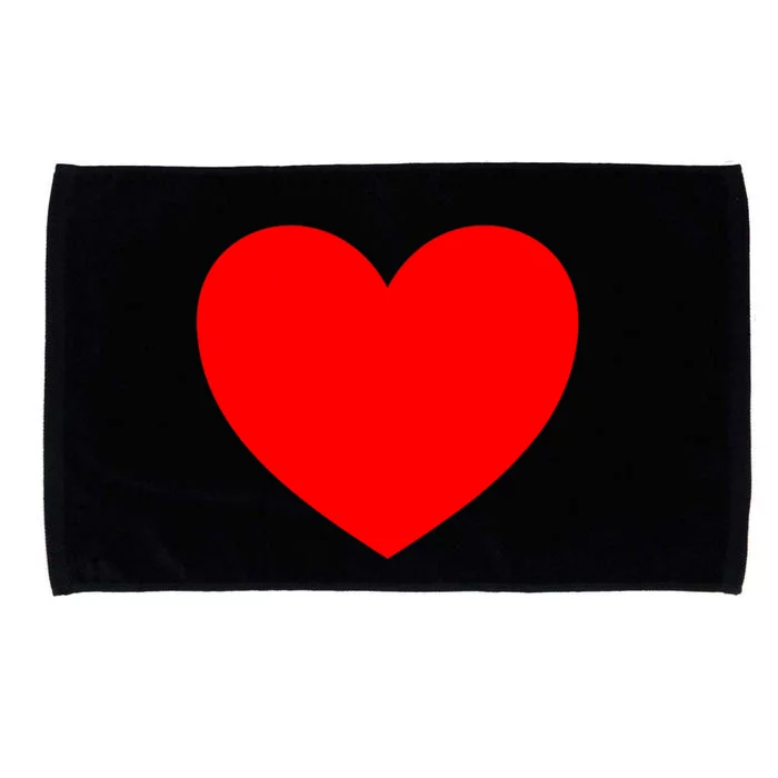 Heart Valentines Day Graphic Novelty Love Heart Microfiber Hand Towel