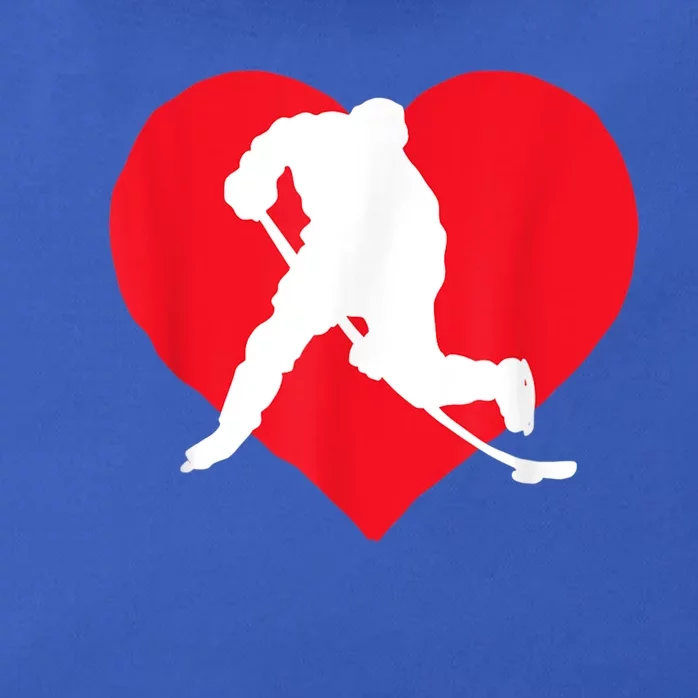 Hockey Valentine Day Funny Gift For Hockey Lover Gifts Zip Tote Bag