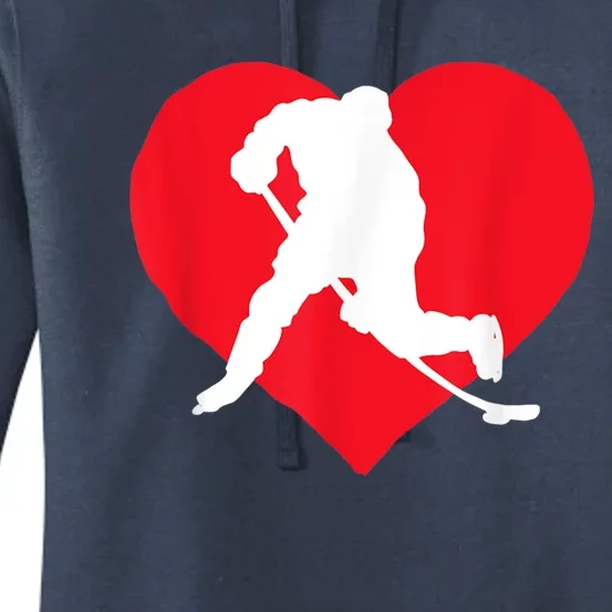 Hockey Valentine Day Funny Gift For Hockey Lover Gifts Women's Pullover Hoodie