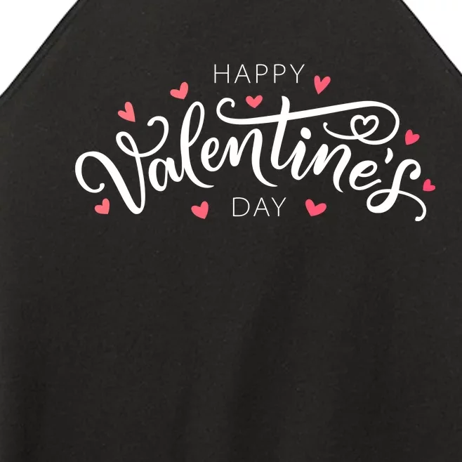 Happy Valentines Day Logo Women’s Perfect Tri Rocker Tank