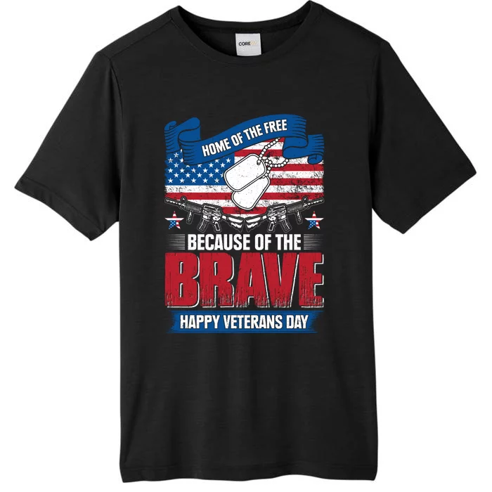 Happy Veterans Day T ChromaSoft Performance T-Shirt