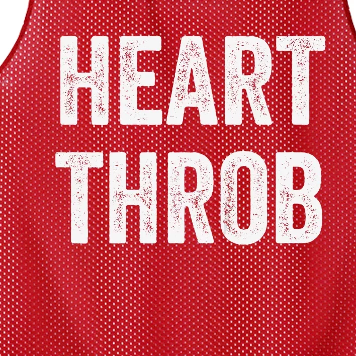 Heartthrob Valentines Day Boy Mesh Reversible Basketball Jersey Tank