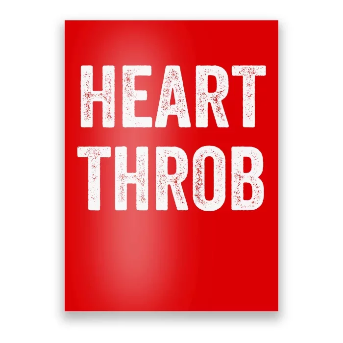 Heartthrob Valentines Day Boy Poster