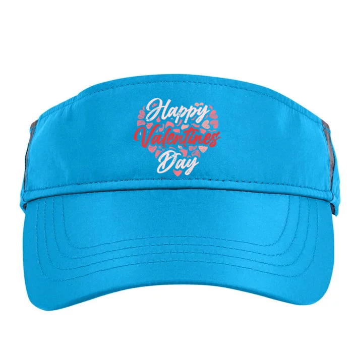 Happy Valentines Day Adult Drive Performance Visor