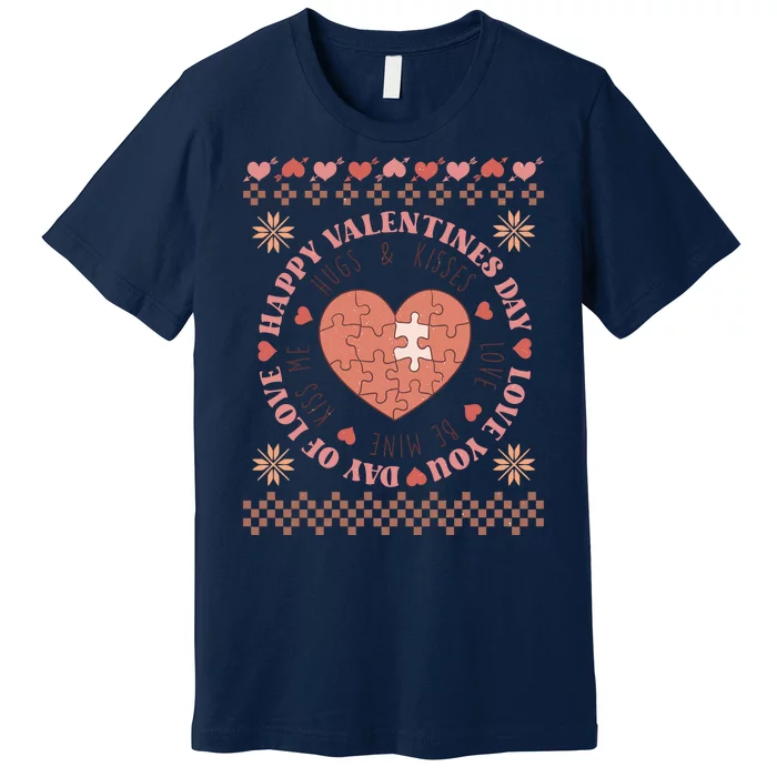 Happy Valentine's Day Day Of Love Love You Ugly Premium T-Shirt