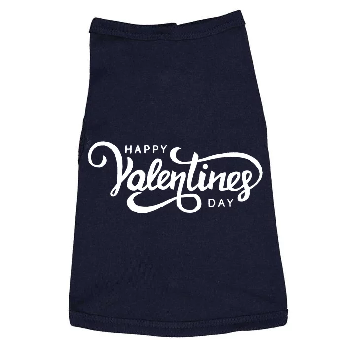 Happy Valentines Day Cute Holiday Gift Doggie Tank