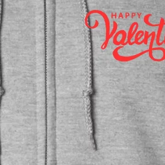 Happy Valentines Day Cute Holiday Gift Full Zip Hoodie