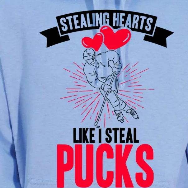 Happy Valentines Day Roses Date Night Flowers Love Hockey Meaningful Gift Unisex Surf Hoodie