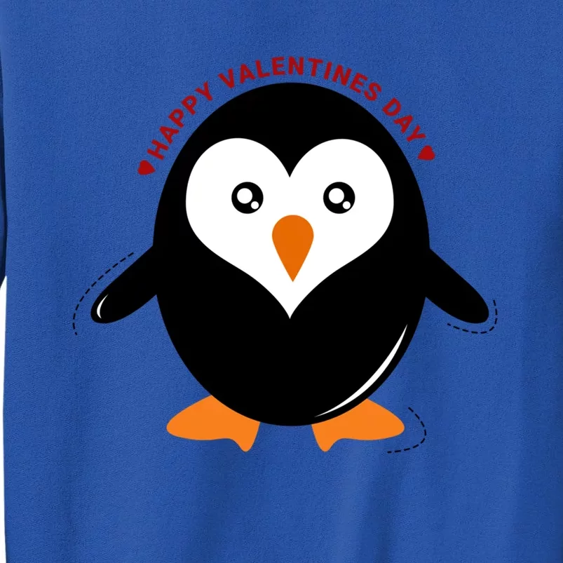 Happy Valentines Day Penguin Love Gift Tall Sweatshirt