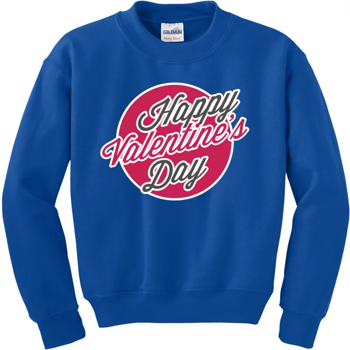 Happy Valentines Day Funny Gift Kids Sweatshirt