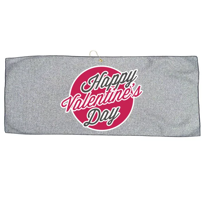 Happy Valentines Day Funny Gift Large Microfiber Waffle Golf Towel