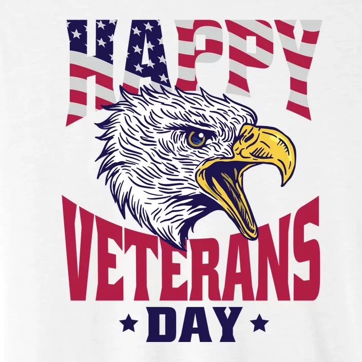 Happy Veterans Day Eagle ChromaSoft Performance T-Shirt