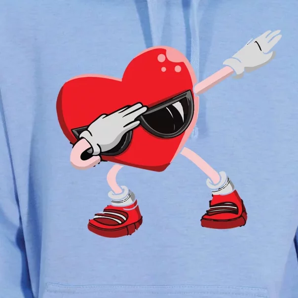 Happy Valentines Day Glasses Love Cute Dabbing Heart Gift Unisex Surf Hoodie