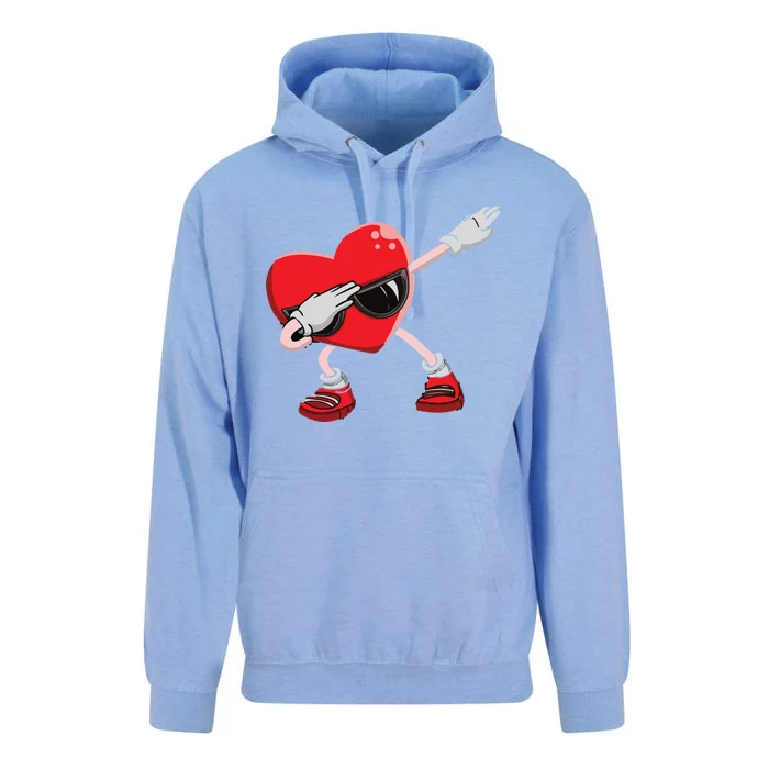 Happy Valentines Day Glasses Love Cute Dabbing Heart Gift Unisex Surf Hoodie