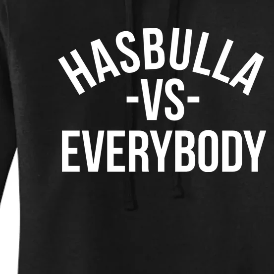 Hasbulla Vs Everybody Women's Pullover Hoodie