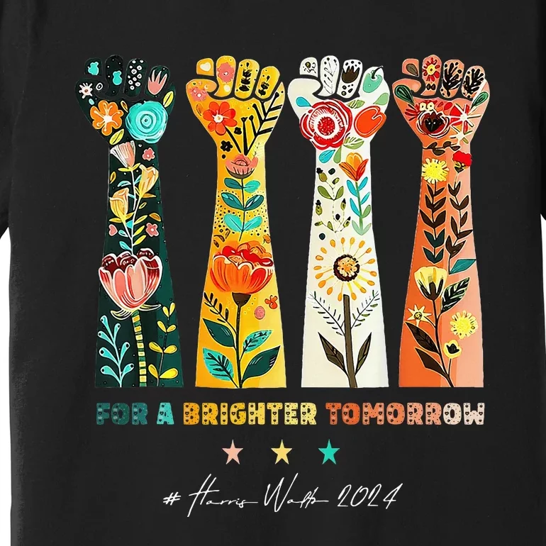 Hands Vote For A Brighter Tomorrow 2024 Premium T-Shirt