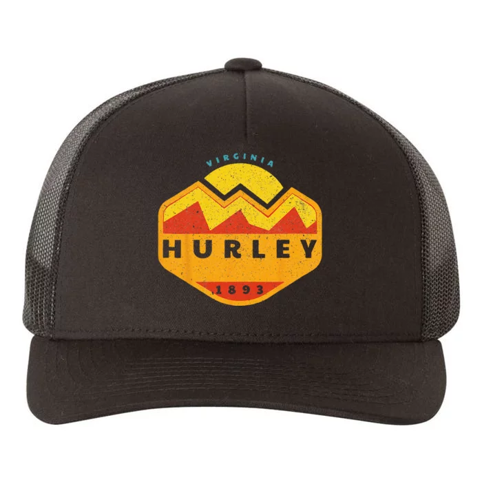 Hurley Virginia Funny Yupoong Adult 5-Panel Trucker Hat