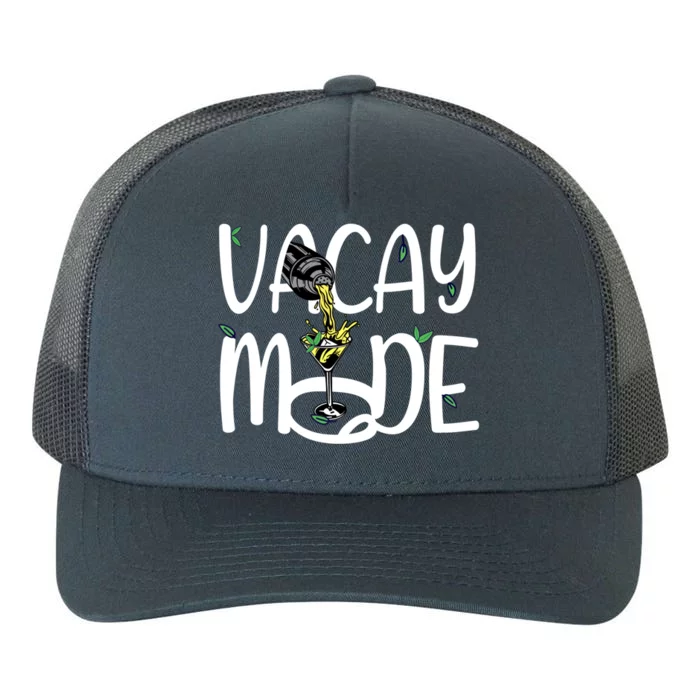 Holiday Vacation Feeling Cocktail Glas In Vacay Mode Gift Yupoong Adult 5-Panel Trucker Hat