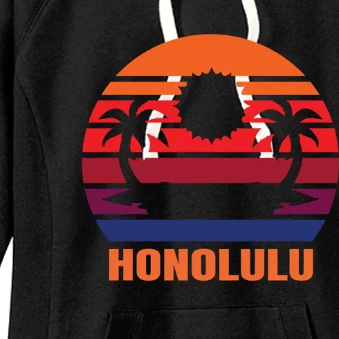 Honolulu Vacation Gift Women's Fleece Hoodie